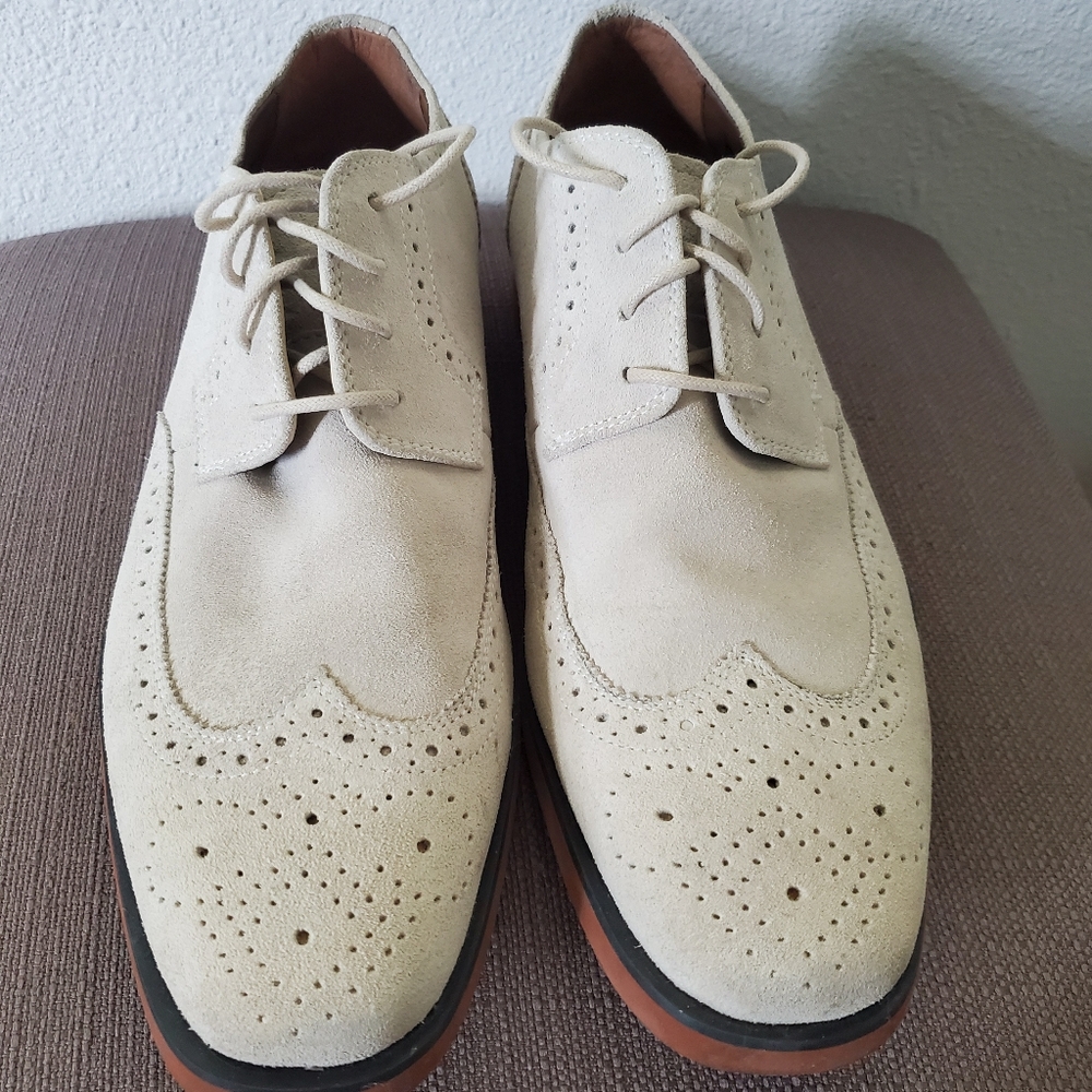 Stacy Adams Suede Wing Tips